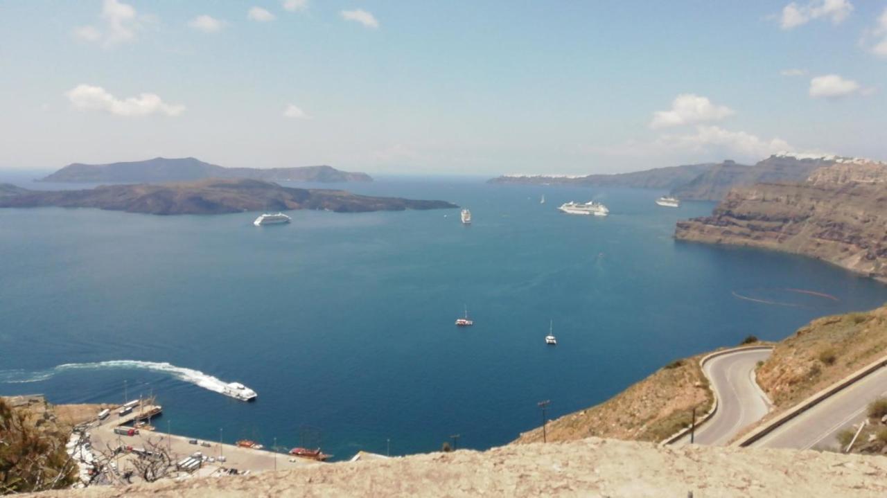 Poudras Amazing View Caldera Villa Ormos Athinios Buitenkant foto